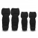 Kit Joelheira + Cotoveleira Mattos Racing MX Preto