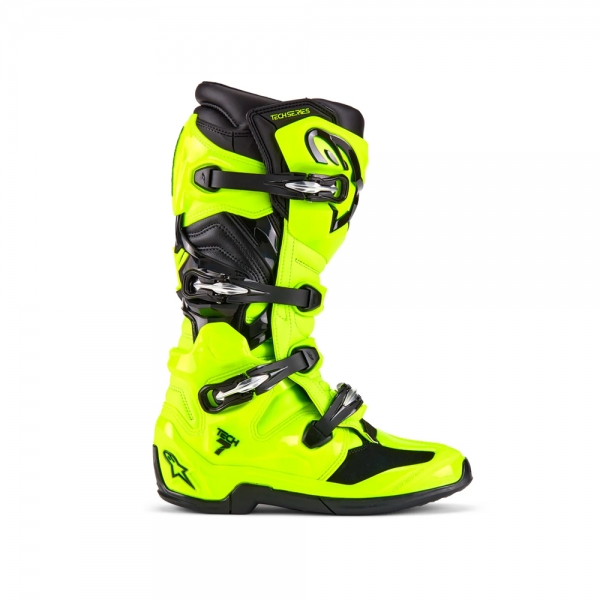 Bota Alpinestars Nova Tech 7 - Amarelo Fluor Preto