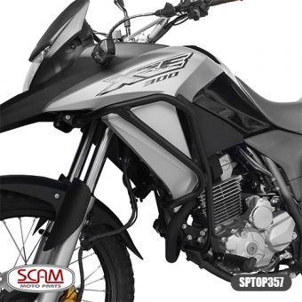 Protetor de Motor e Carenagem com Pedaleira Scam XRE 300 2010+