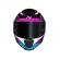 Capacete Norisk Razor - Speedmax Preto Branco Rosa