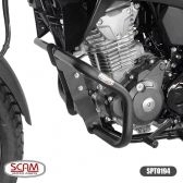 Protetor de motor e carenagem com Pedaleira Scam honda XRE 190 2016+