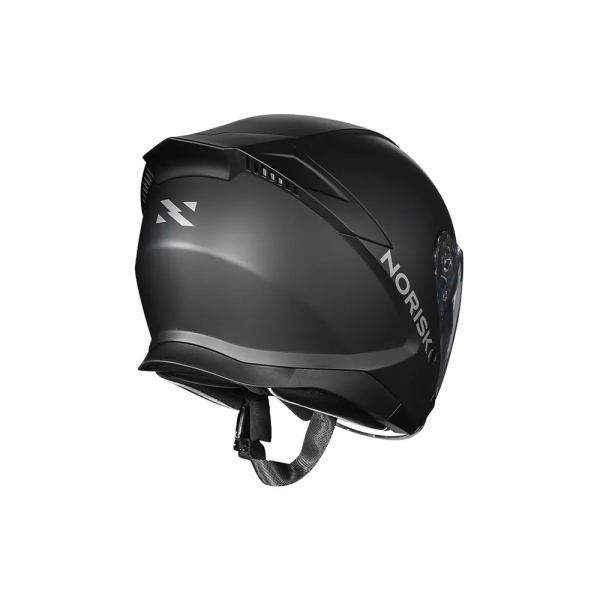 Capacete Norisk City Aberto - Monocolor Preto Fosco