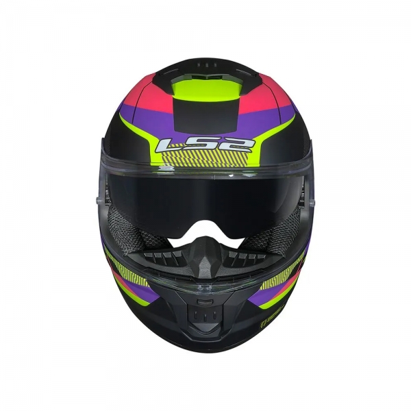 Capacete LS2 FF808 Stream II - Road Preto Rosa