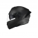 Capacete Norisk Articulado Force II Monocolor Preto Fosco