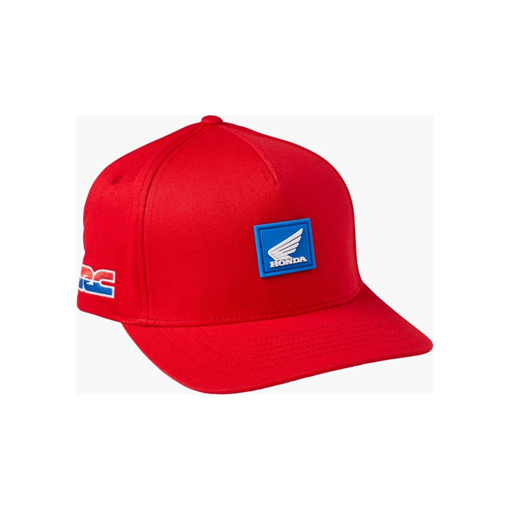Boné Fox Honda Wing FF Hat Vermelho