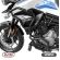 Protetor de Motor e Carenagem com Pedaleira Scam Triumph Tiger 900 - Preto