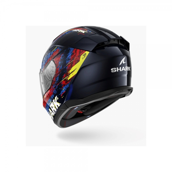 Capacete Shark D-Skwal 3 - Speed Vib Azul Vermelho