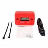 Horímetro BR Parts 54x33x9mm - Vermelho