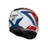 Capacete LS2 Strobe II FF908 - Phantom Branco Vermelho Azul