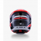 Capacete Alpinestars SM7 - Rise Preto Vermelho