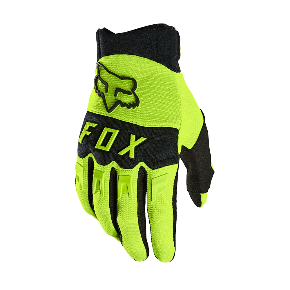 Luva Fox Dirtpaw Race - Amarelo Fluo