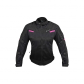 Jaqueta IMS Ventilada Summer Mesh - Feminina Preto Rosa
