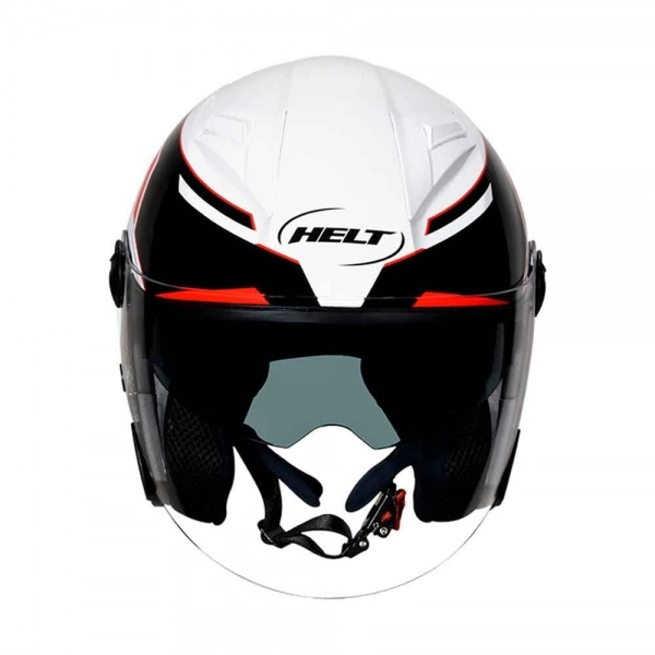 Capacete Helt City Aberto C/ Óculos - Smart Branco