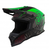 Capacete ASW Fusion 2.0 Dash - Chumbo Verde Preto