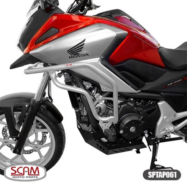 Protetor Motor e Carenagem Scam C/ Pedaleira Honda NC700X 750X 2013/2021