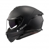Capacete LS2 FF808 Stream II - Monocolor Preto Fosco