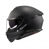 Capacete LS2 FF808 Stream II - Monocolor Preto Fosco
