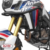Protetor de Motor e Carenagem com Pedaleira Scam Africa Twin