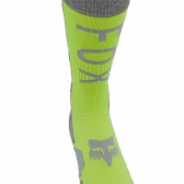 Meia Fox MX 360 Divider Laranja - Cinza