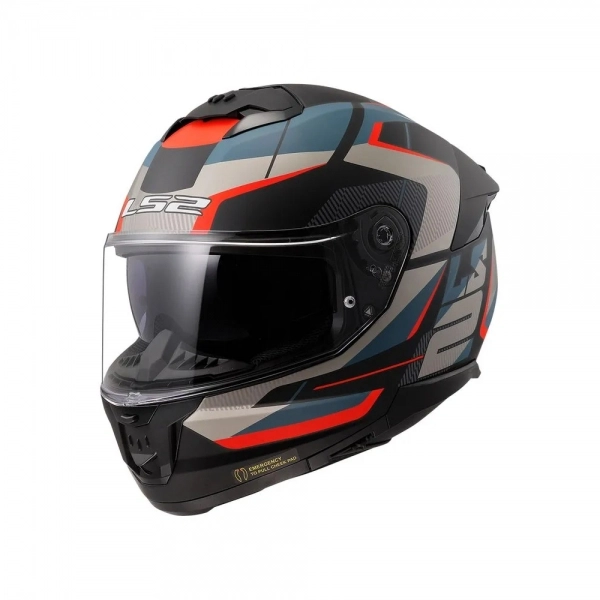 Capacete LS2 FF808 Stream II - Road Preto Azul