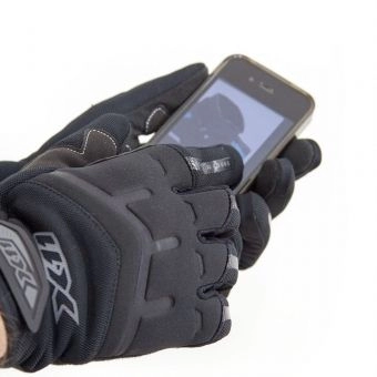 Luva X11 Fit X Masculina Preta Touch Screen