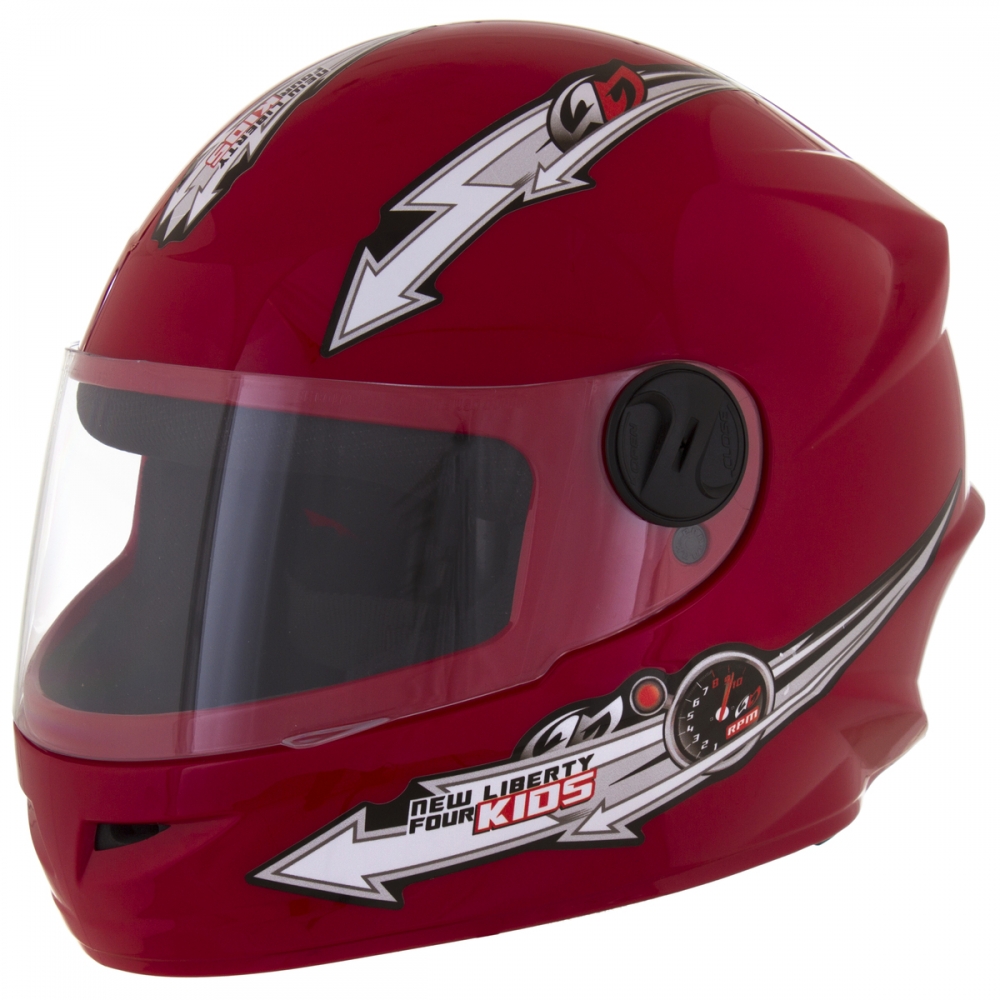 Capacete Infantil Libert Four Kids - Vermelho