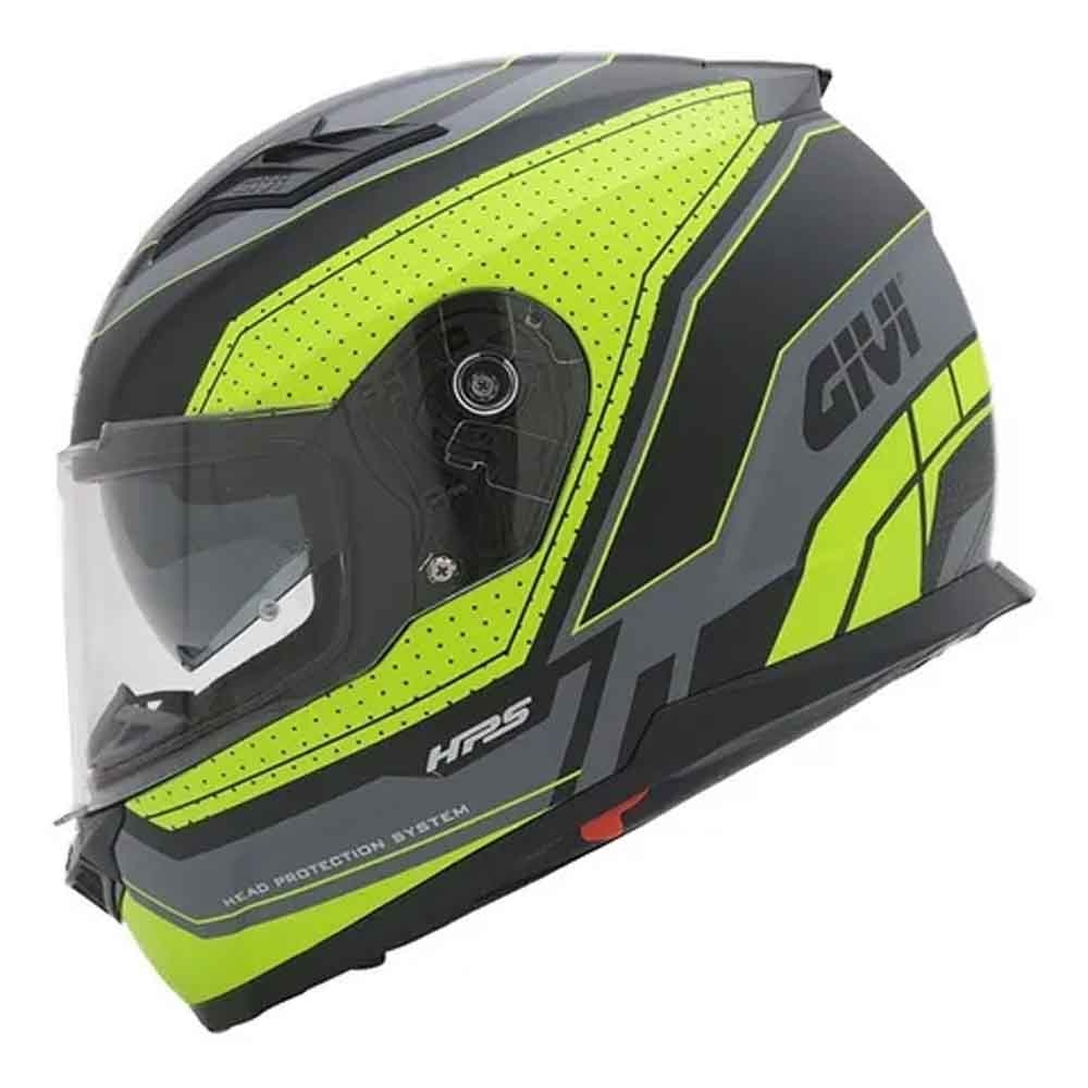 Capacete Givi 50.5 Soul - Preto/Amarelo/Cinza