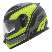 Capacete Givi 50.5 Soul - Preto/Amarelo/Cinza
