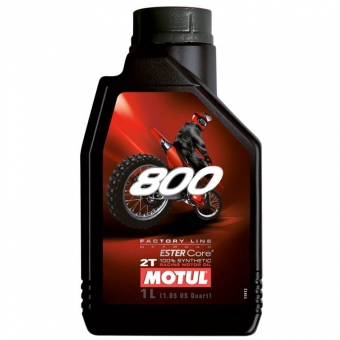 ÓLEO MOTUL 800 2 TEMPOS FACTORY - 1 LITROS