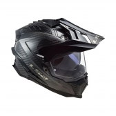 Capacete LS2 MX701 Explorer - Solid Carbon