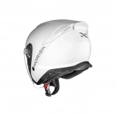 Capacete Norisk City Aberto - Monocolor Branco Brilhante