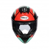 Capacete Helt Avant Glass - Kandux Vermelho/Verde