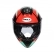 Capacete Helt Avant Glass - Kandux Vermelho/Verde