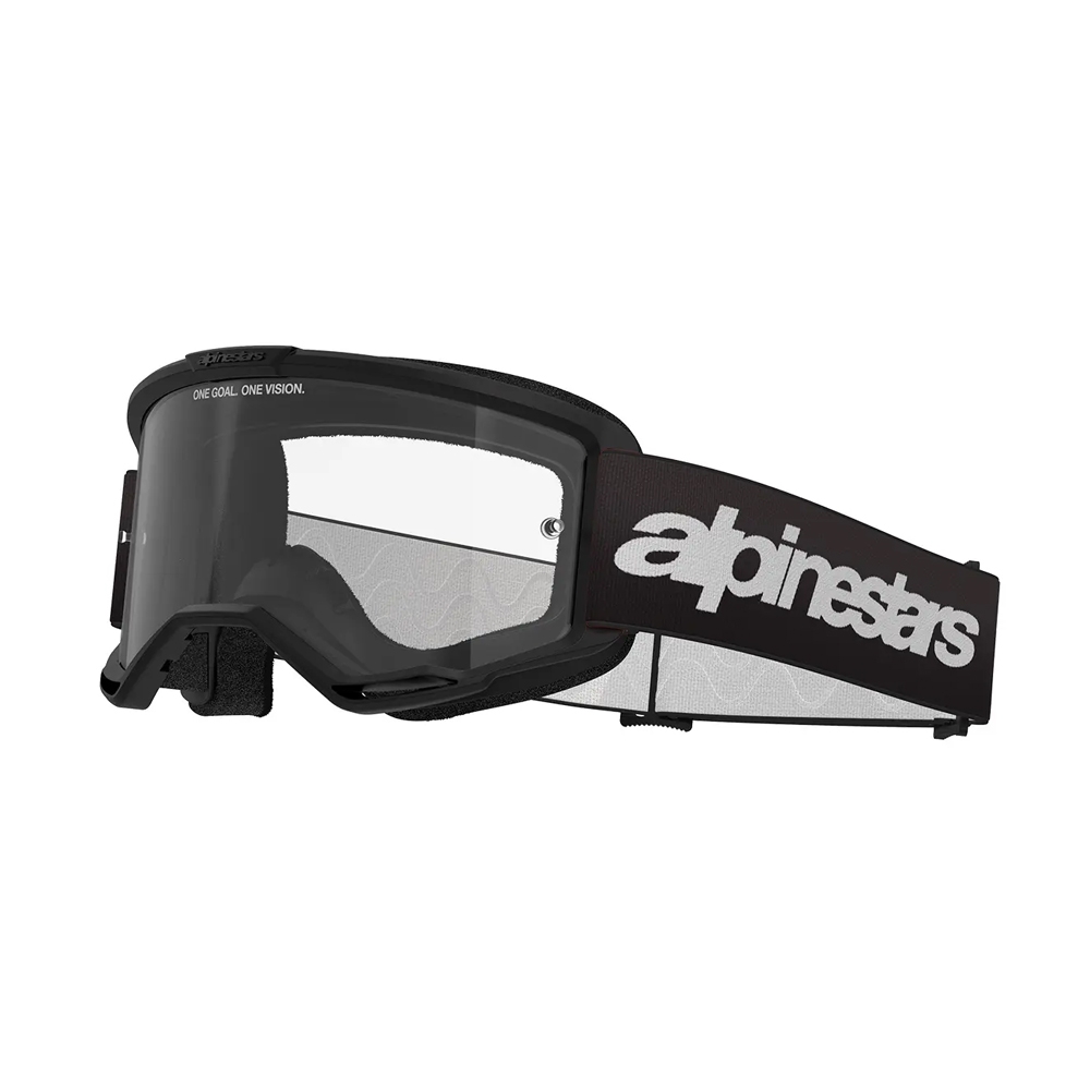 Óculos Alpinestars Vision 3 Wordmark Lente Clear - Preto