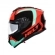 Capacete Helt Avant Glass - Kandux Vermelho/Verde