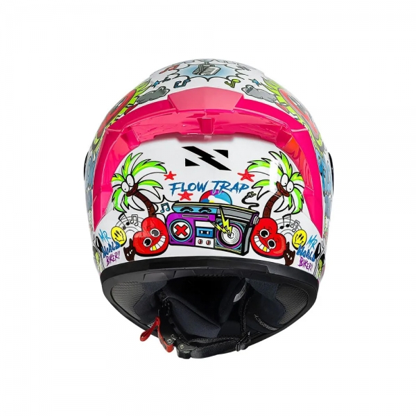 Capacete Norisk Flow Trap - Branco