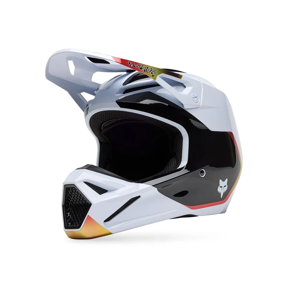 Capacete MX V1 Hello Future Branco