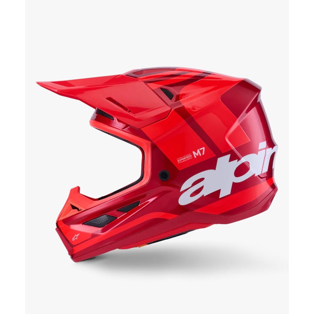 Capacete Alpinestars SM7 - Core Vermelho