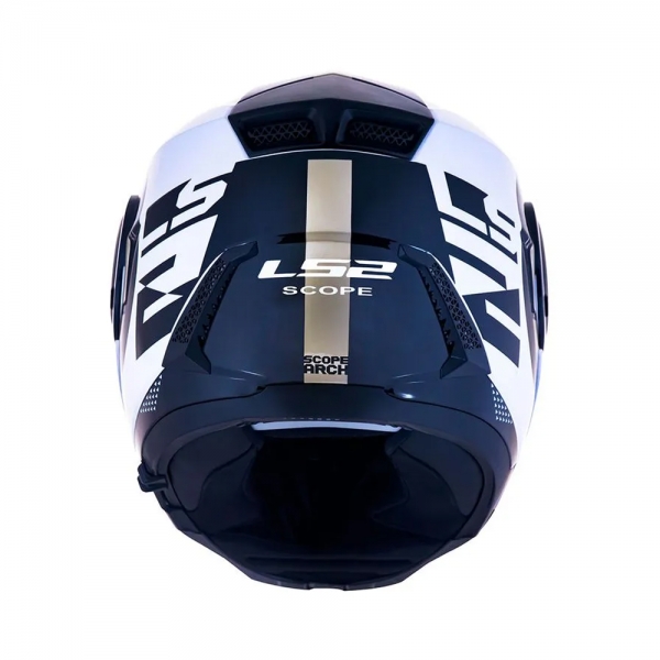 Capacete Escamoteável LS2 FF902 Scope - Arch Branco