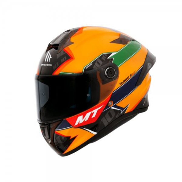 Capacete MT Targo S - Diogo 23 Tribute A3 Amarelo