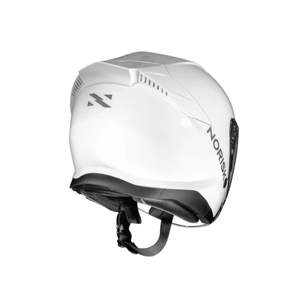 Capacete Norisk City Aberto - Monocolor Branco Brilhante