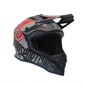 Capacete ASW Fusion 2.0 Dash - Preto Vermelho