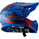 Capacete LS2 MX437 - Alpha Azul Fosco