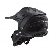 Capacete LS2 MX470 Subverter Monocolor Preto Fosco