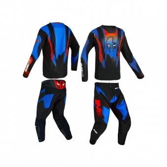 Conjunto IMS One Gladiador 2025 Azul Vermelho