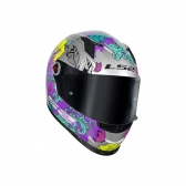 Capacete LS2 FF358 - Dreamcatcher Cinza Rosa