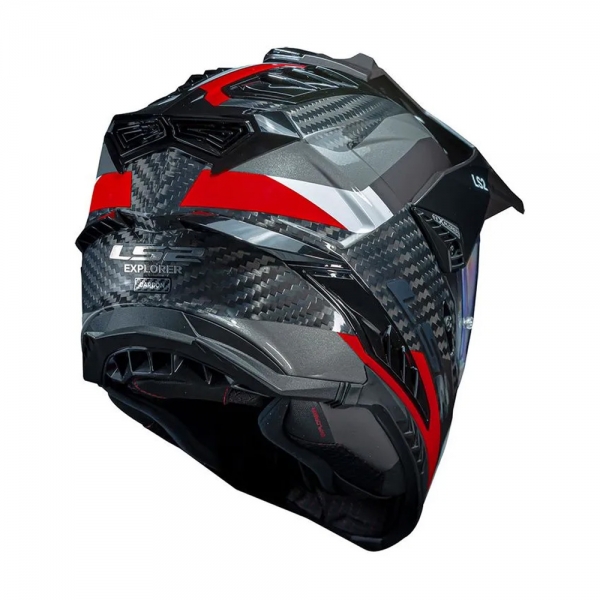Capacete LS2 MX701 Explorer - Frontier Vermelho