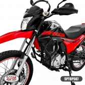 Protetor Motor e Carenagem C/ Pedaleira Honda Bros 160 2015+
