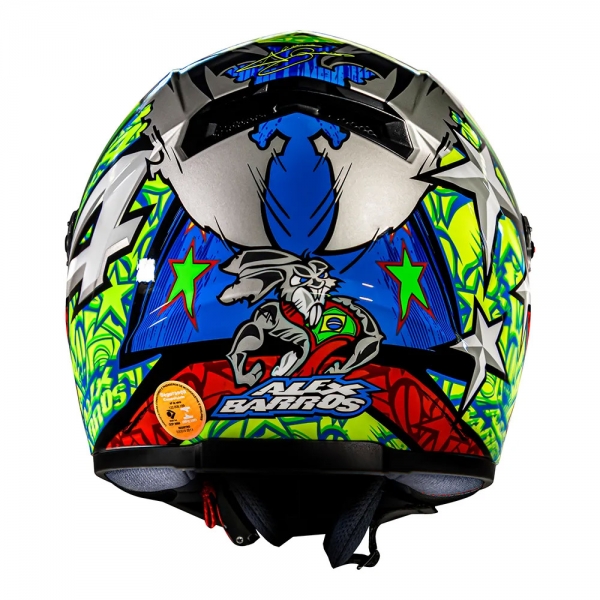 Capacete LS2 FF358 - Alex Barros Cinza