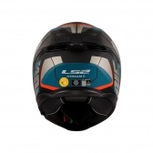 Capacete LS2 FF808 Stream II - Road Preto Azul